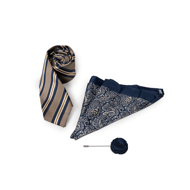 genteel_moda_forma_corbatas_brandq_café_conjunto
